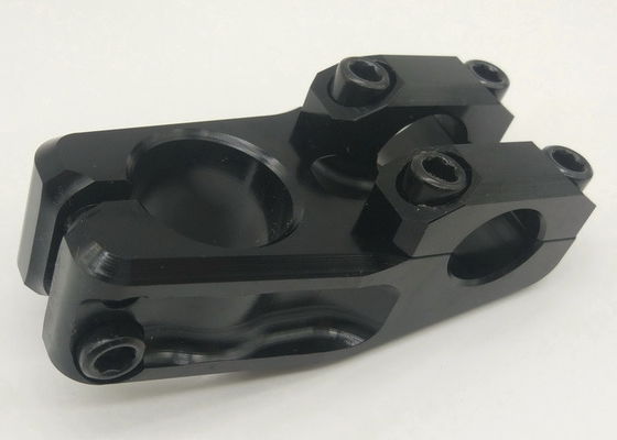 CNC μέρη ποδηλάτων συνήθειας μίσχων κραμάτων, κόκκινα εξαρτήματα ποδηλάτων BMX