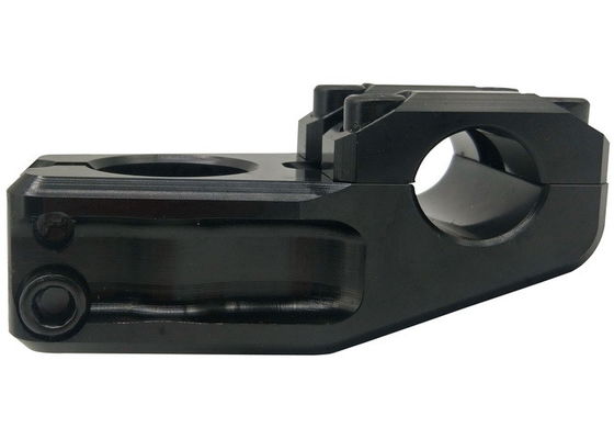 CNC μέρη ποδηλάτων συνήθειας μίσχων κραμάτων, κόκκινα εξαρτήματα ποδηλάτων BMX