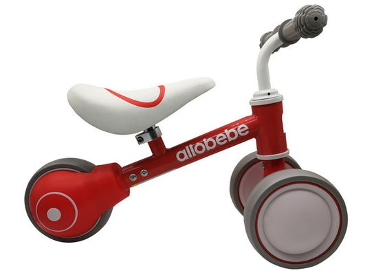 Ποδήλατα των ρόδινων ελαφριών παιδιών ρόδες 6 ιντσών για την ηλικία 1-3 παιδιών χρονών